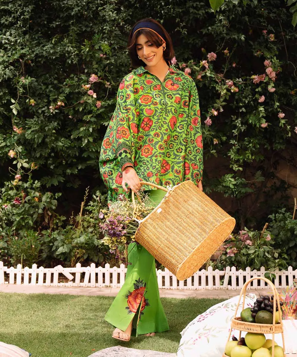 2 Piece - Embroidered Lawn Suit