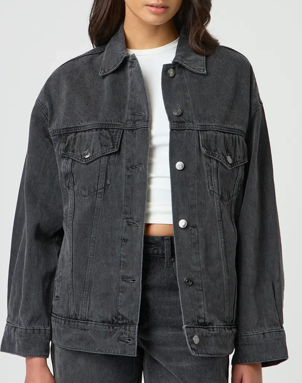 Longline Denim Jacket