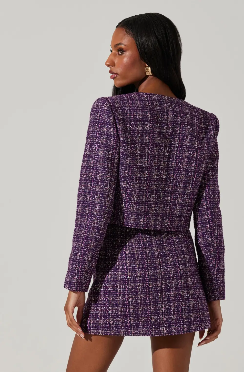 Lyssa Tweed Cropped Jacket