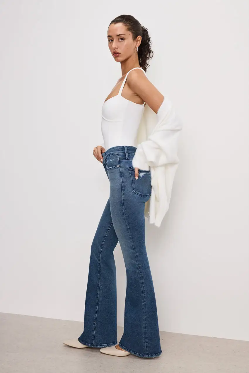 GOOD LEGS FLARE JEANS