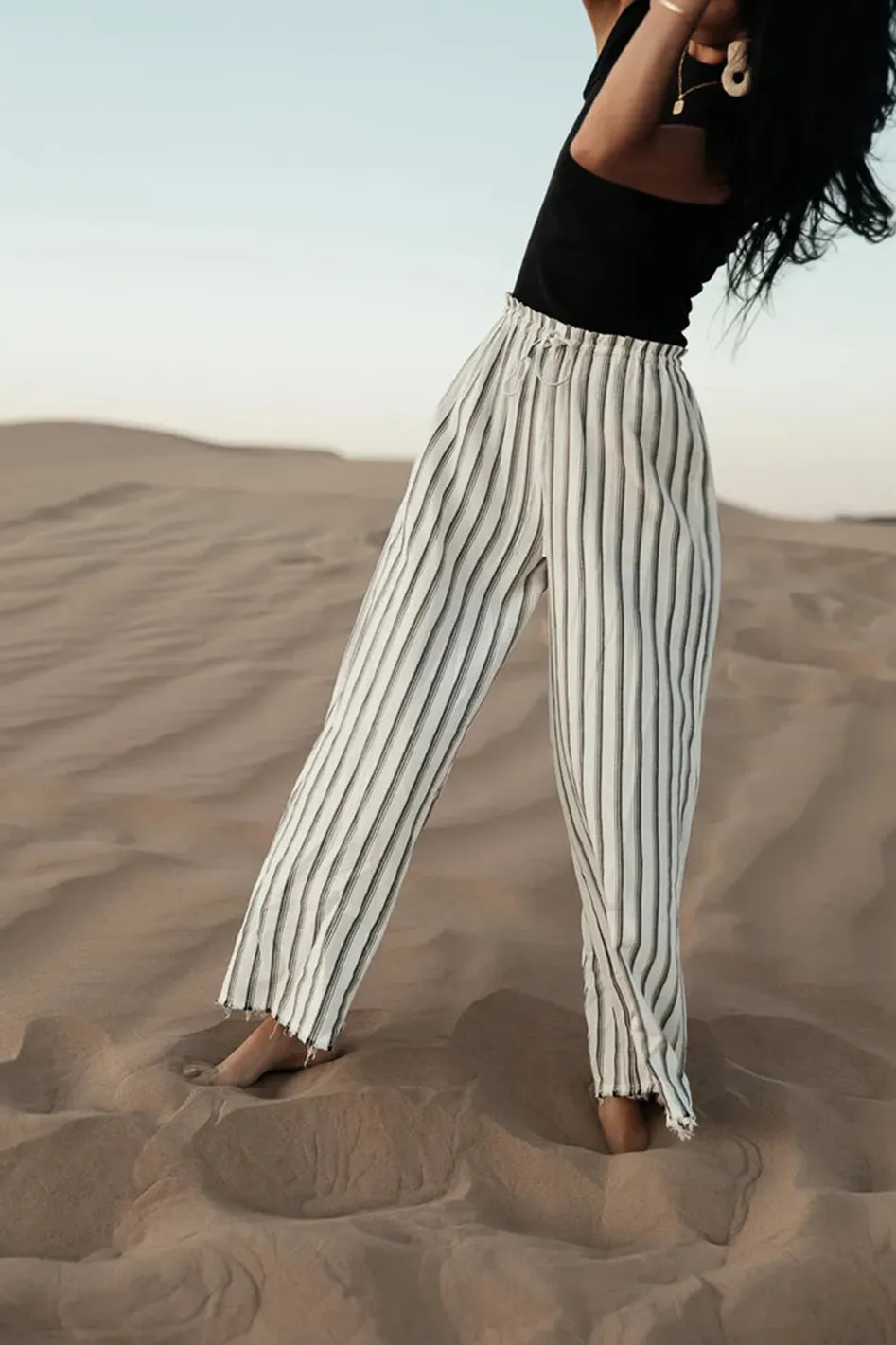 RONAN STRIPED PANTS