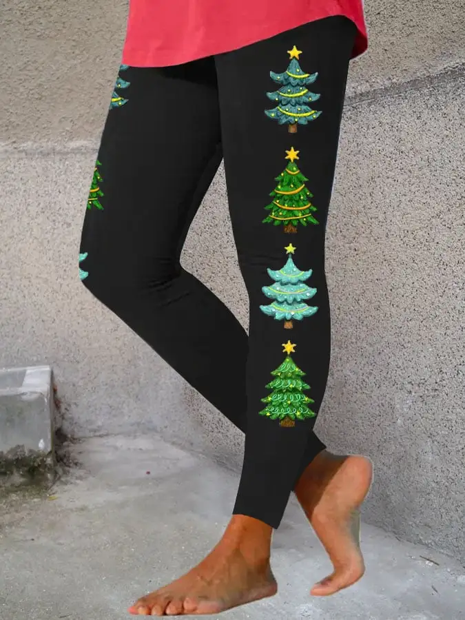 Women's   Tree🎄 Print Leggings