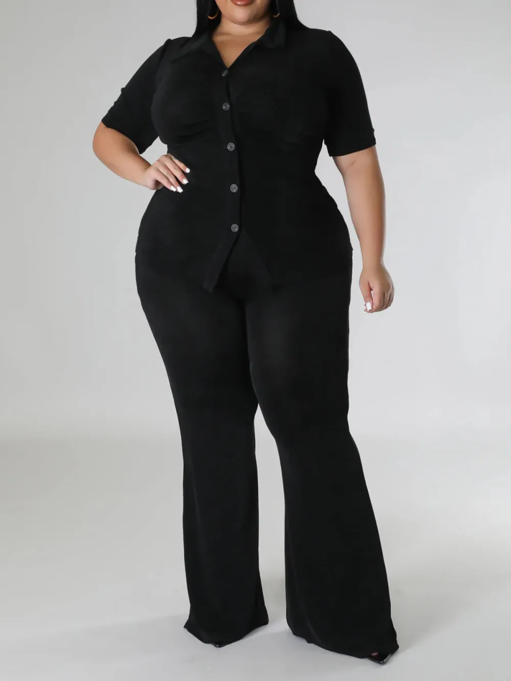 Women's Fashion Plus Size Yalin Pantsuit