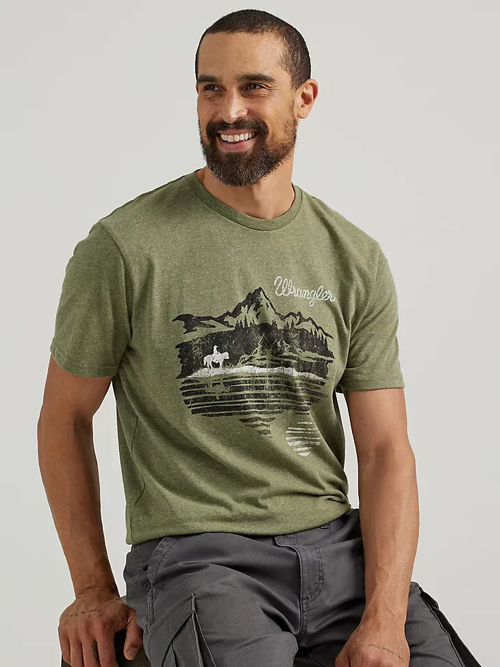 MEN'S OUTDOOR SCENIC T-SHIRT IN SAGE