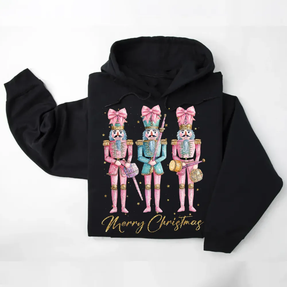 Vintage Nutcracker Christmas Hoodie