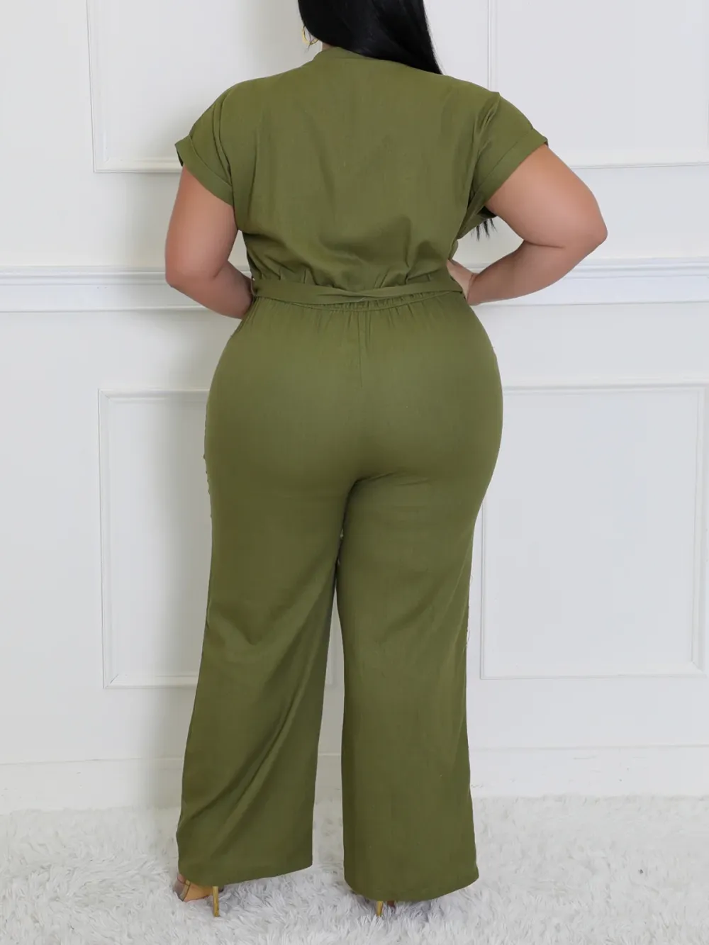 Plus Size Fashion Jumpsuit For Women