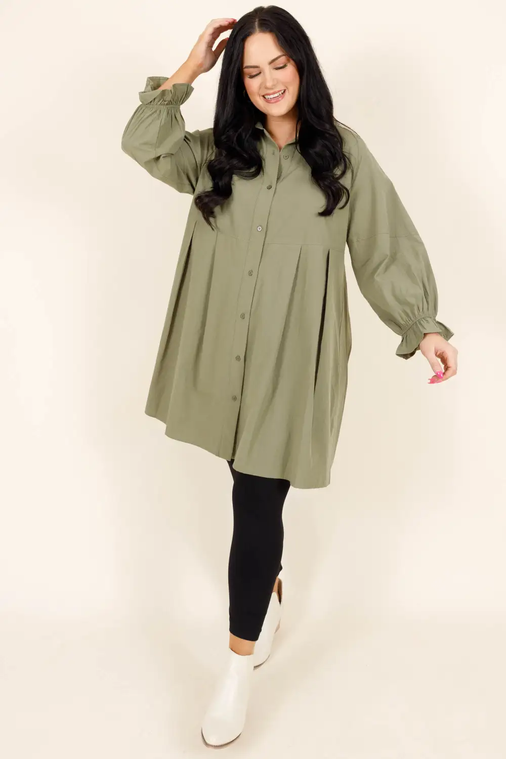 The Showdown Tunic, Green