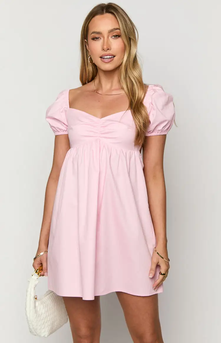 Clara Pink Mini Dress