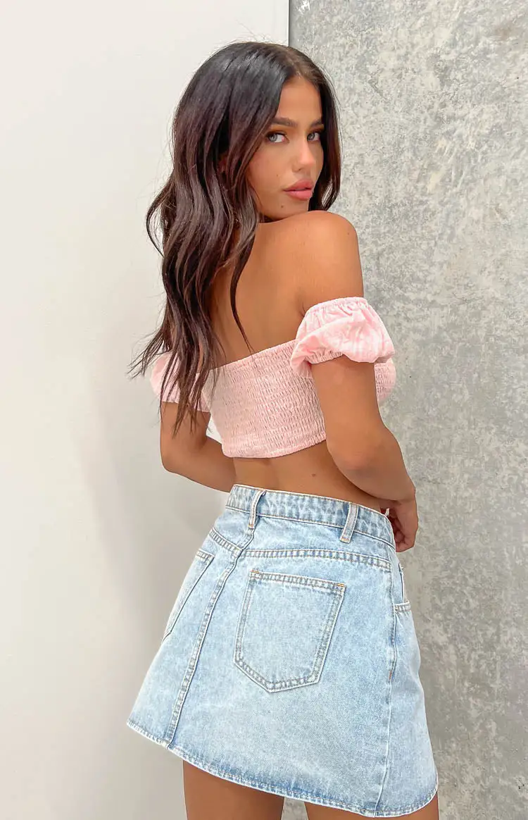 Molly Pink Crop Top