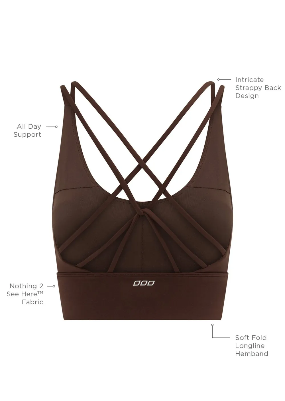 Lotus Longline Sports Bra