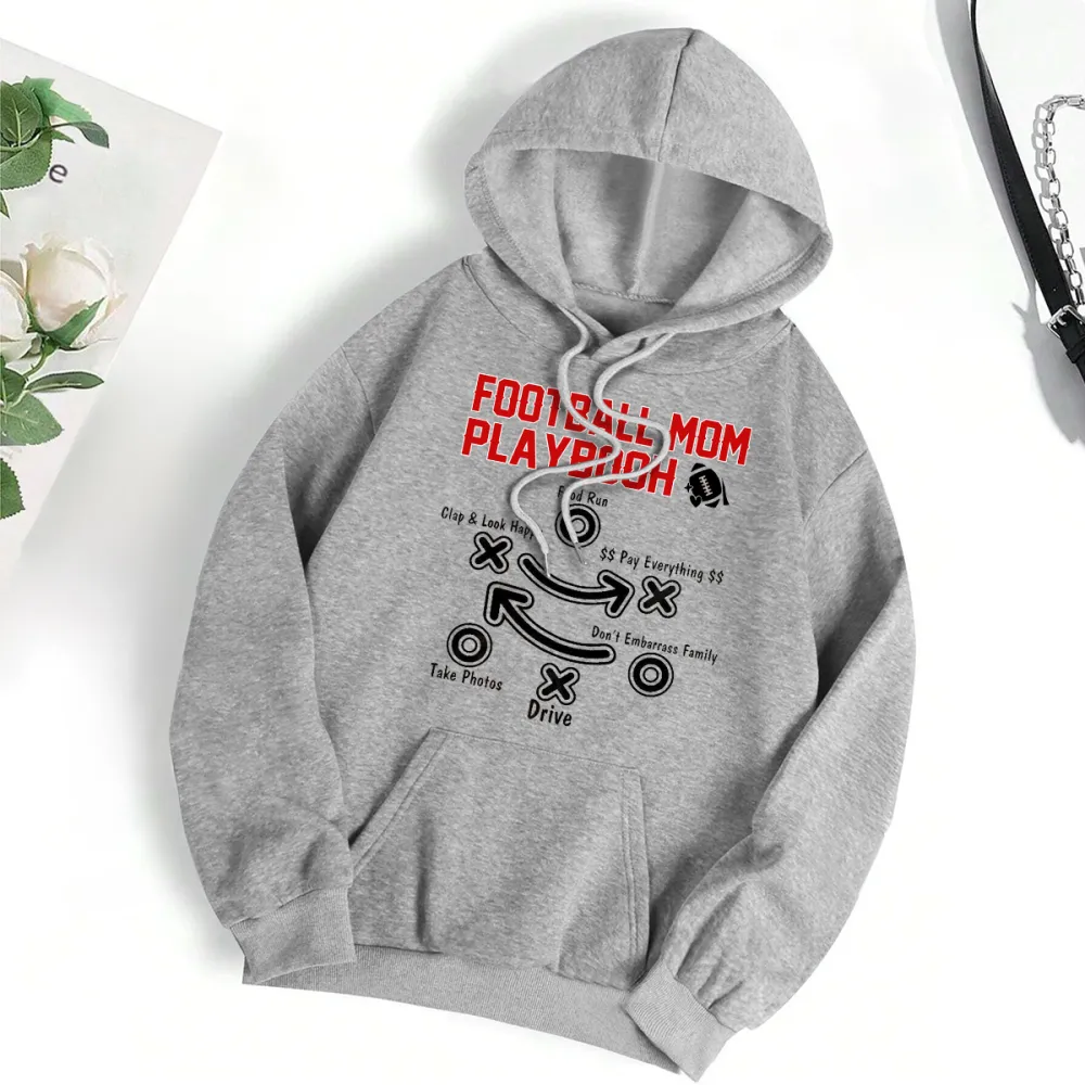 football mom  Women's fashionable hoodie