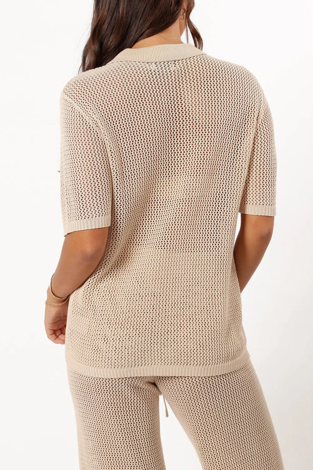 ESSY LONG SLEEVE TOP - WHITE