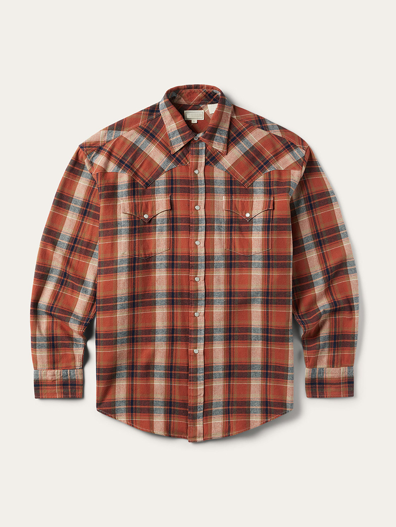 Men's Brushed Twill Plaid Shirt