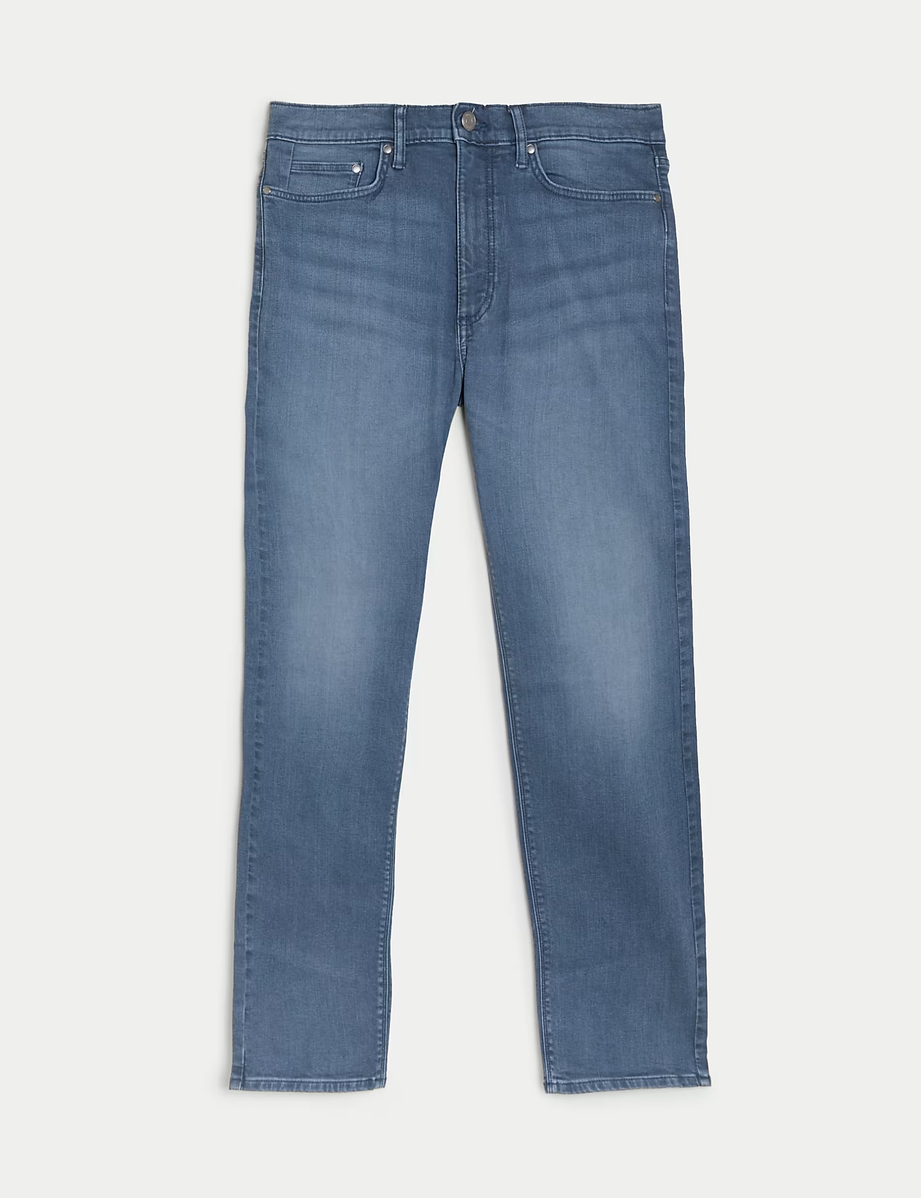 Straight Fit Stretch Jeans