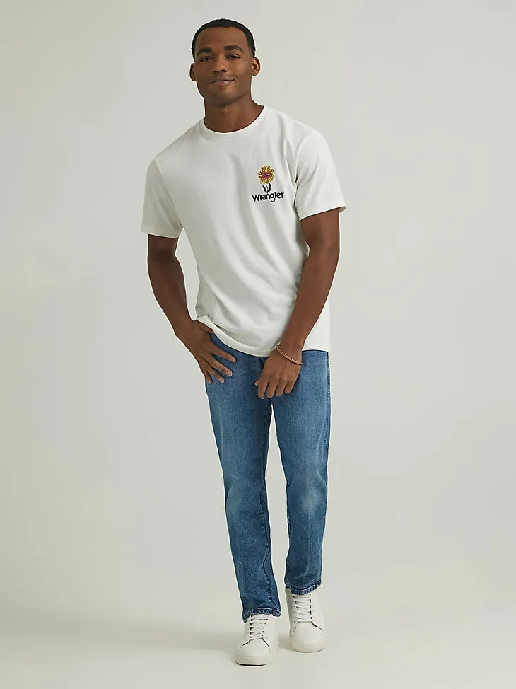 MEN'S HOME GROWN DENIM T-SHIRT IN MARSHMALLOW