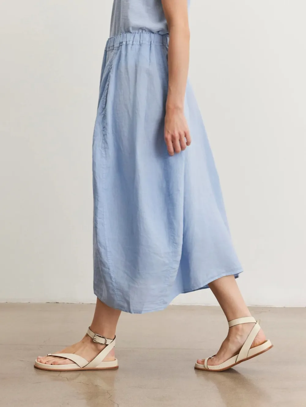 Fae Linen A-Line Skirt