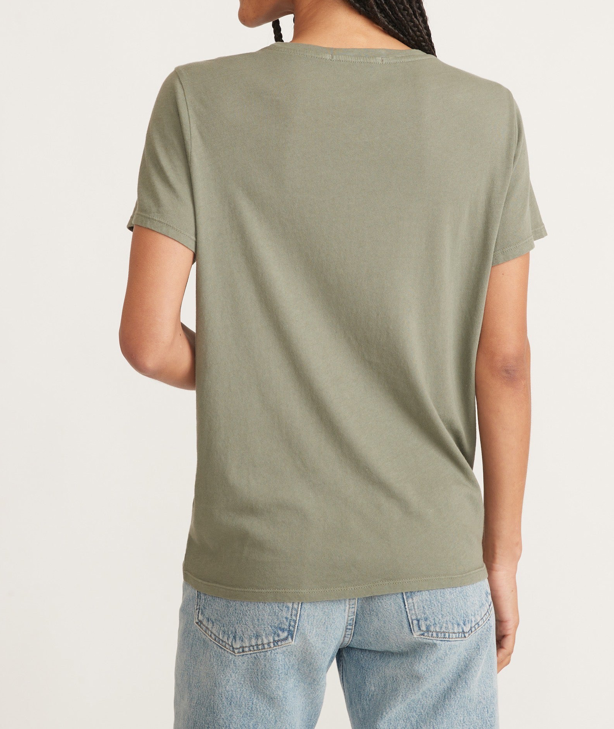 Easy Crew Vetiver Tee