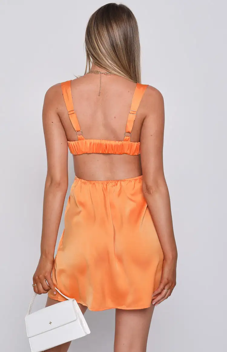 Vargas Orange Mini Dress