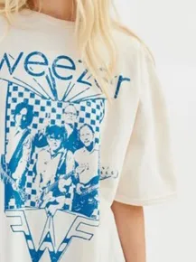 NWT UO Weezer Tee Shirt