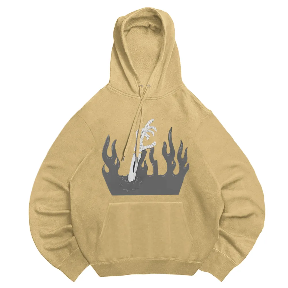 hand frame wave sweatshirt