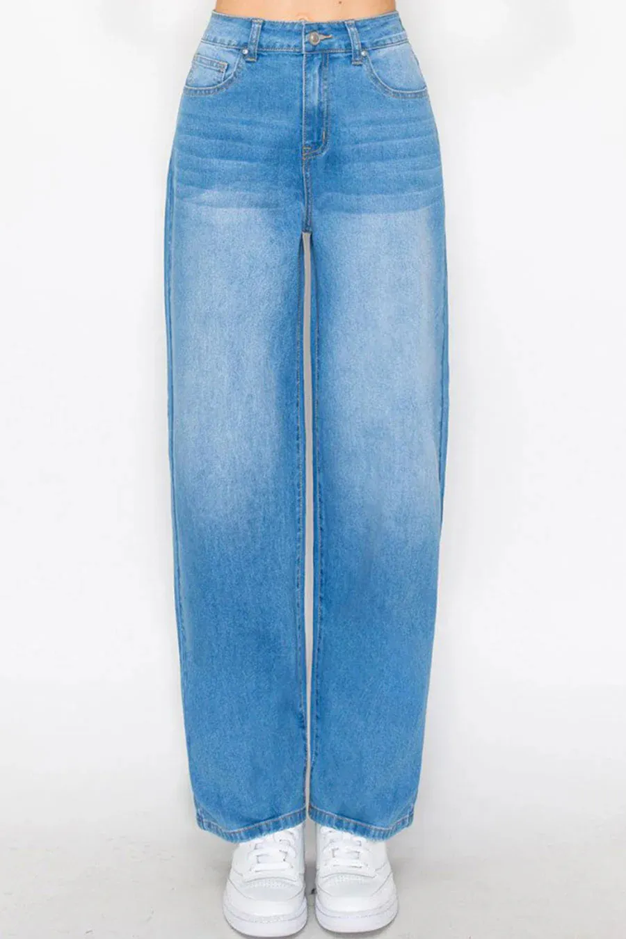 WAXJEAN Basic Wide Leg Jeans