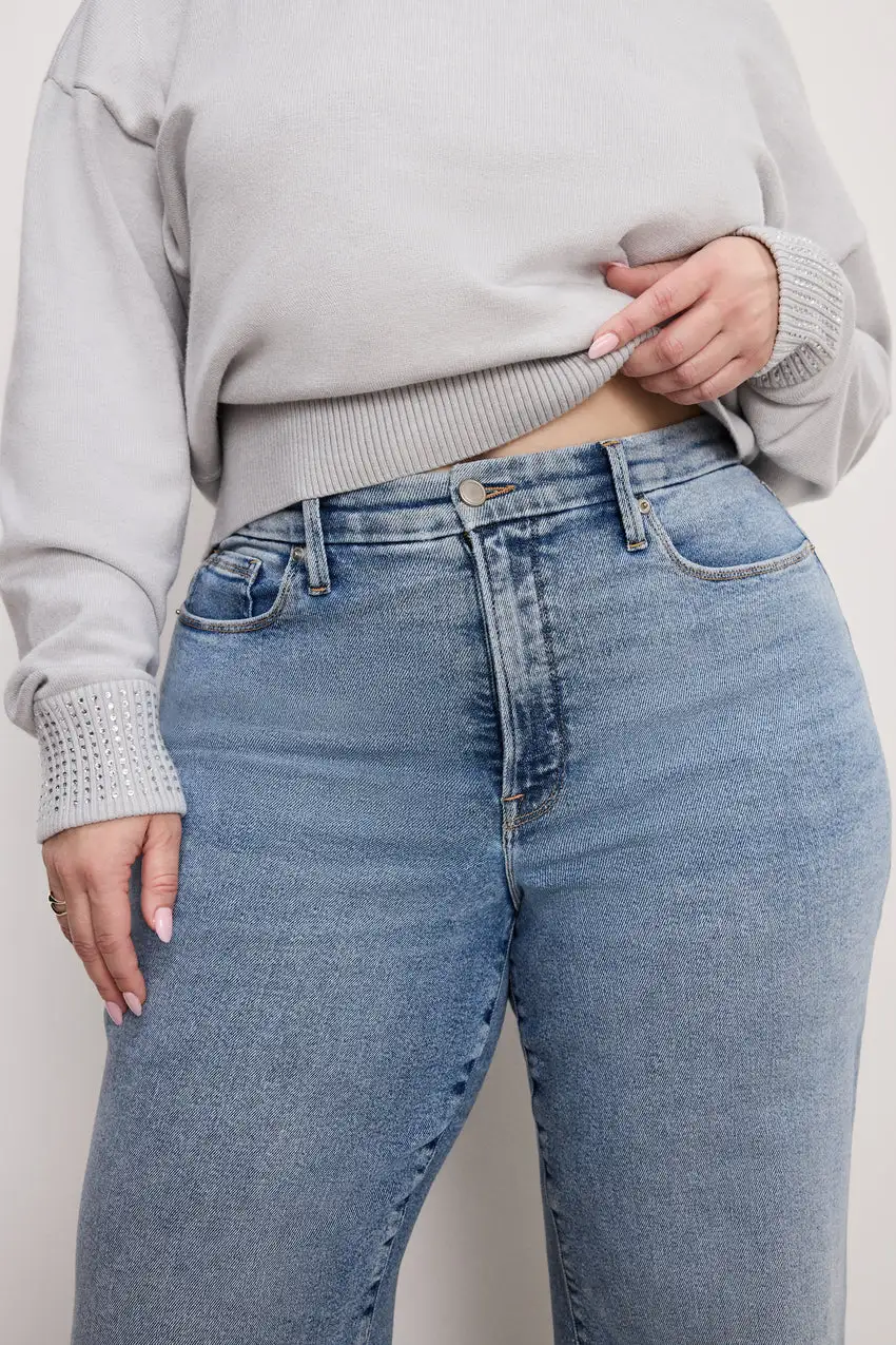 GOOD WAIST PALAZZO JEANS