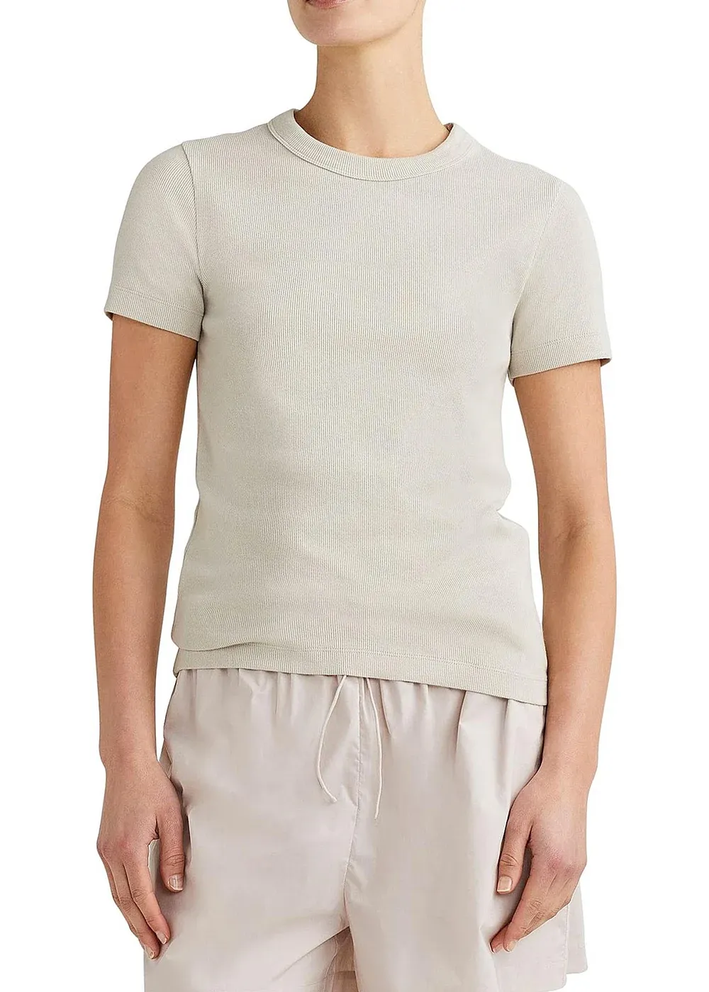 Solid Umi Crop Tee