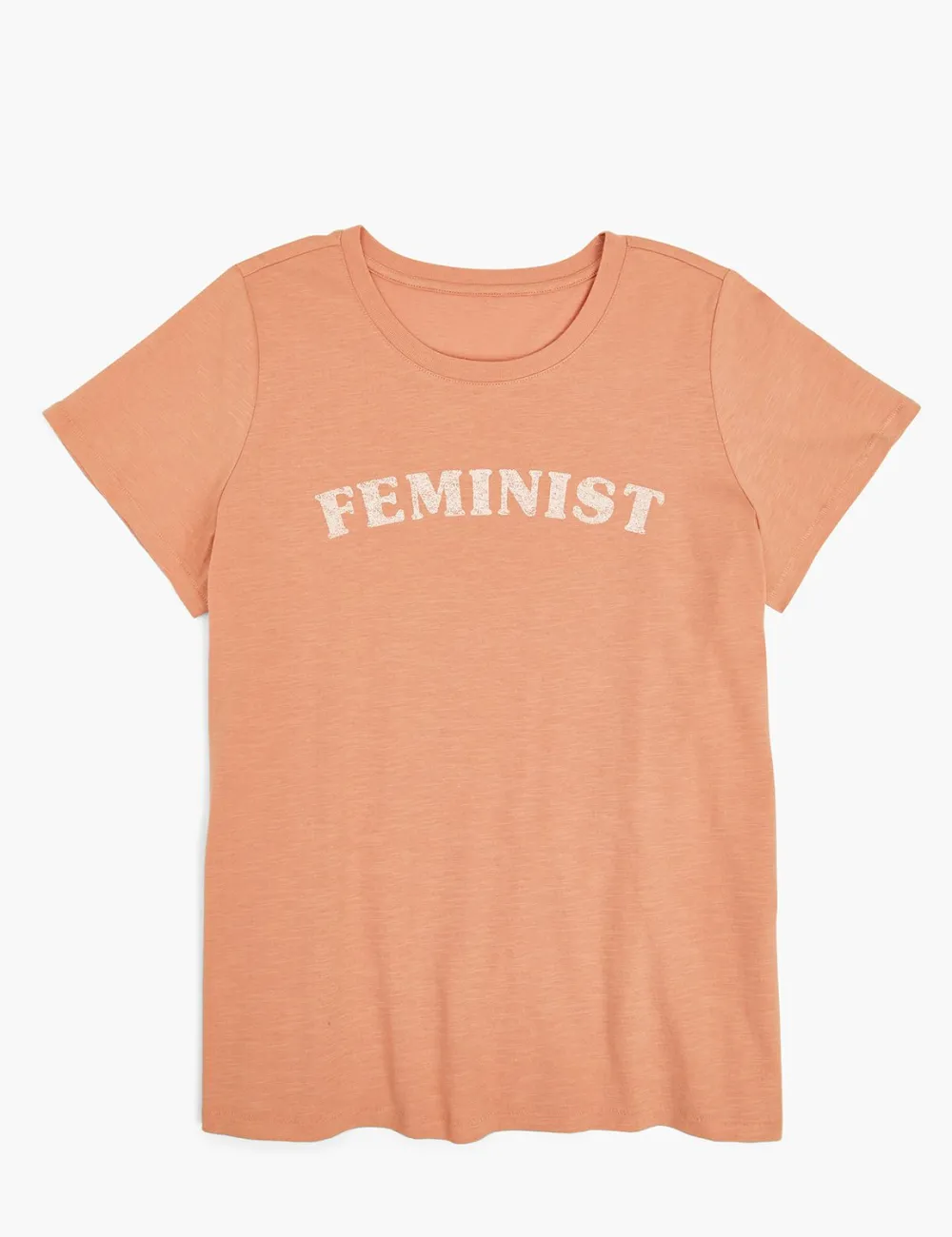 Modern Crew-Neck Feminist Graphic Tee