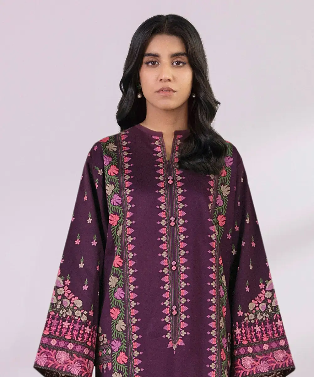 2 Piece - Embroidered Lawn Suit