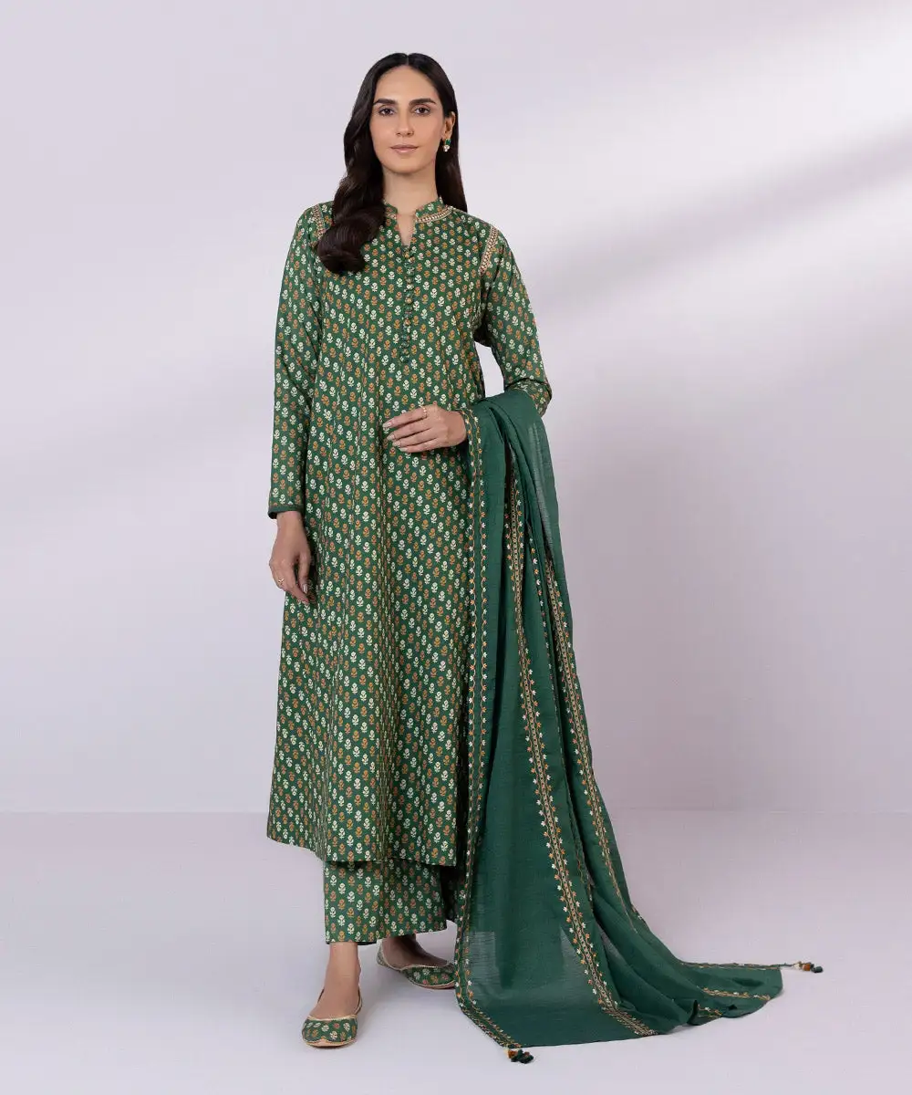 3 Piece - Embroidered Lawn Suit