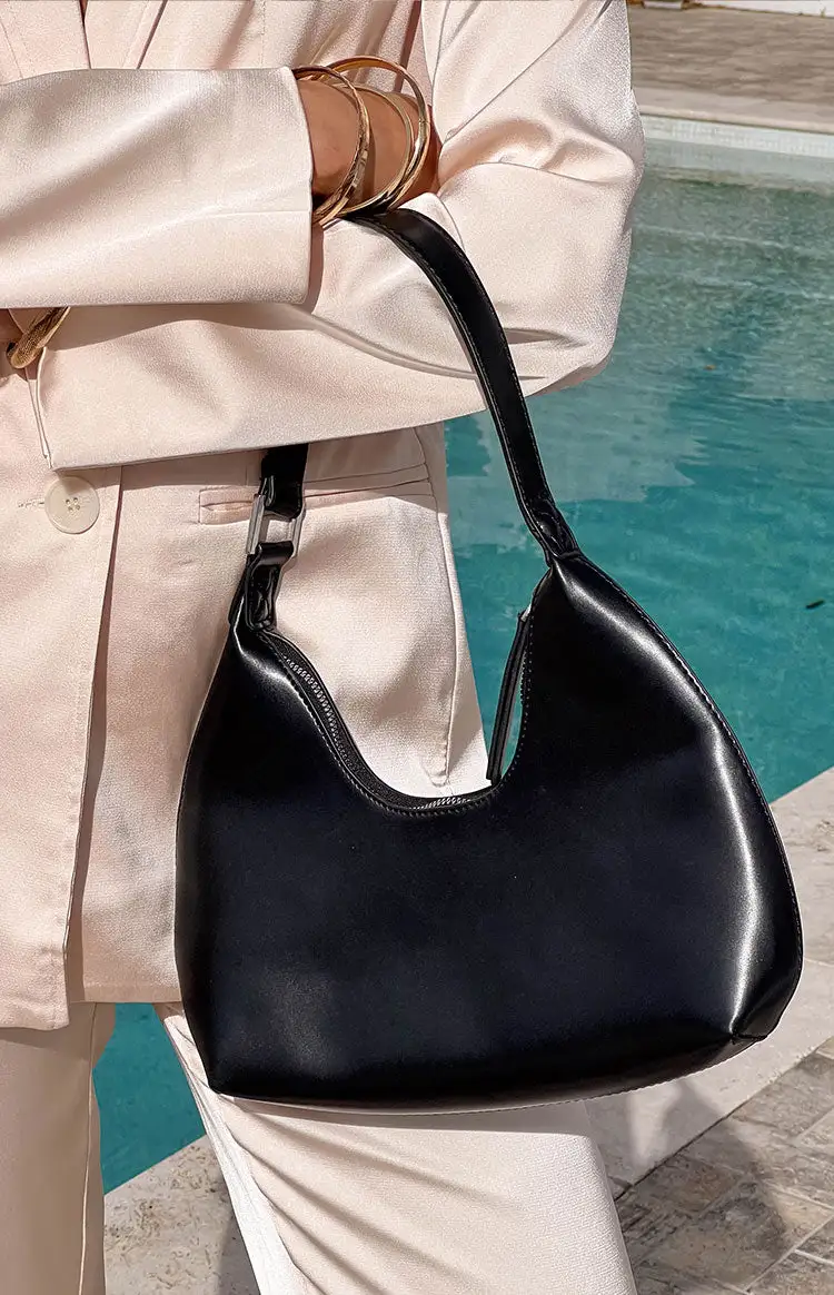 Juliet Black Shoulder Bag