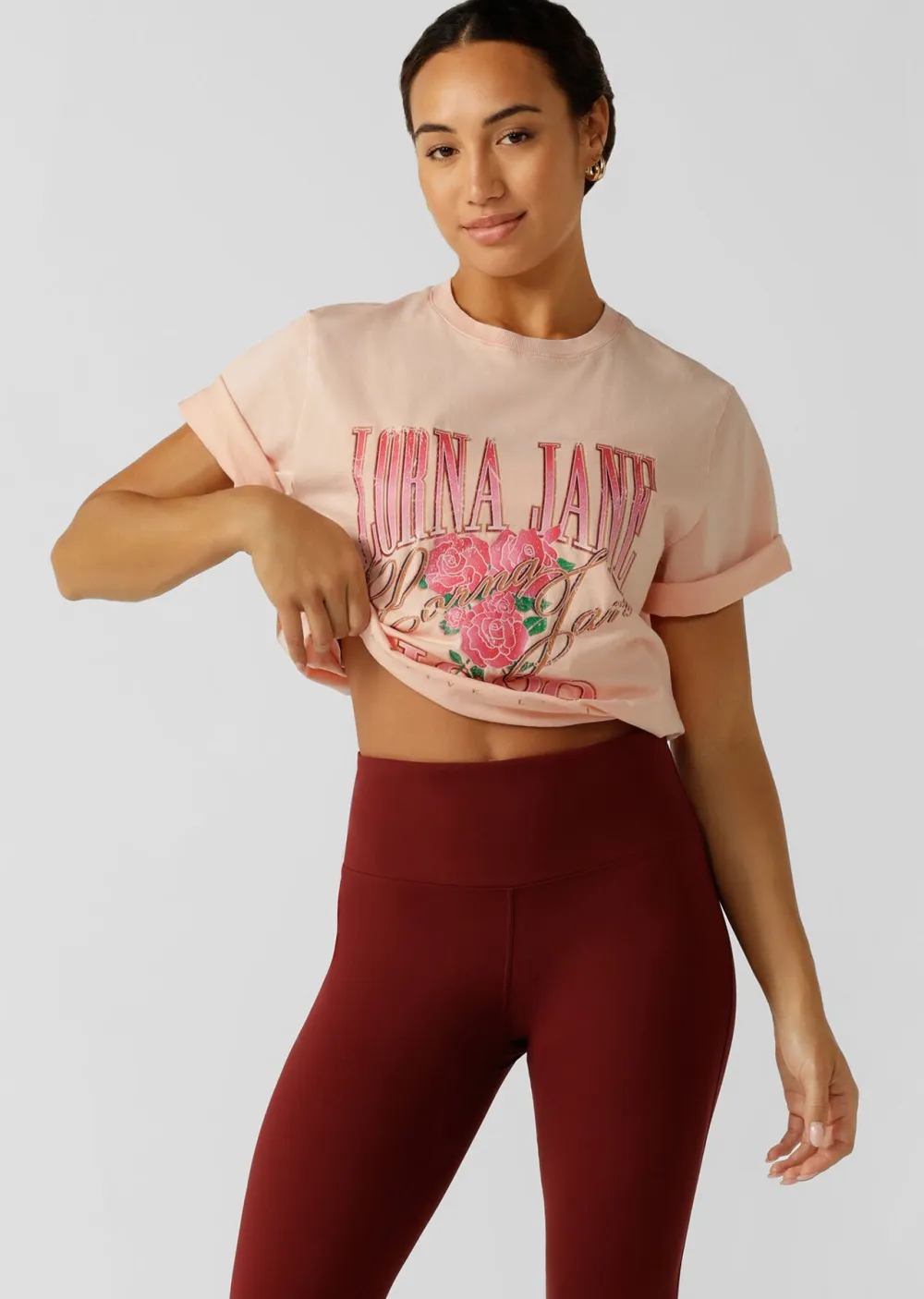 Vintage Rose Relaxed Tee