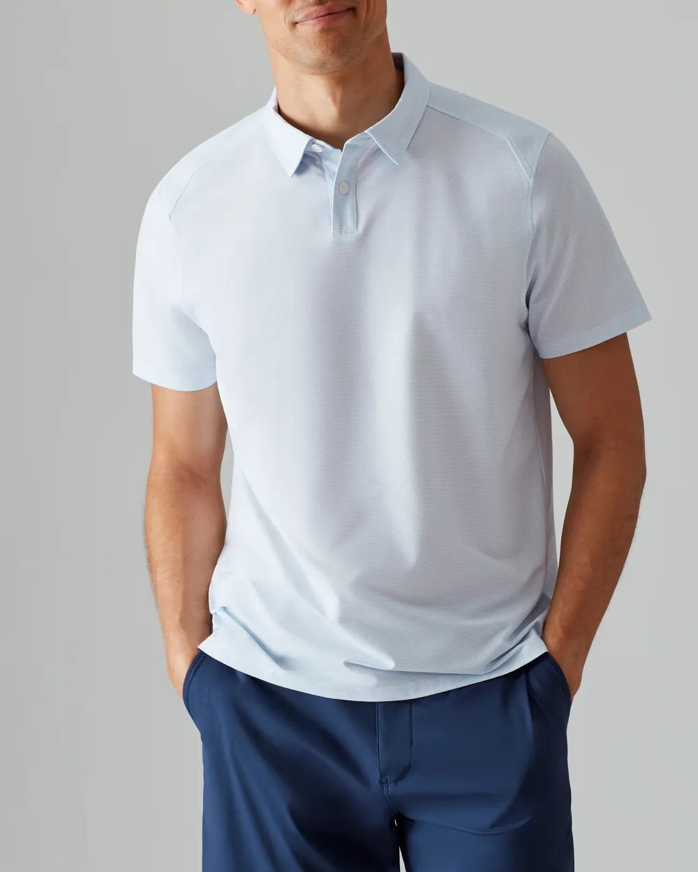 Men's Lightweight Cotton Polo T-Shirts