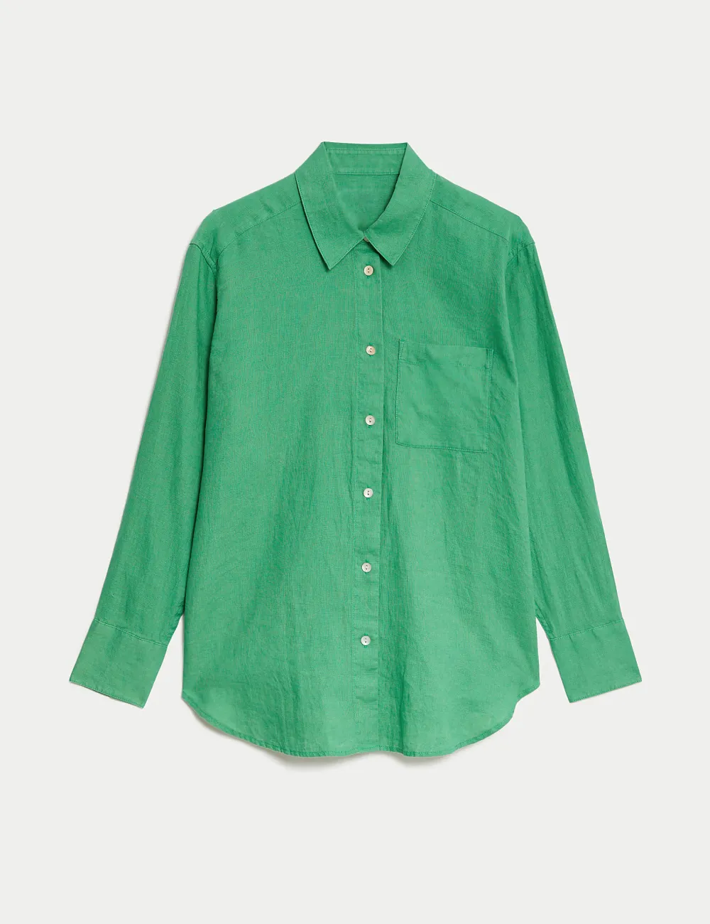 Pure Linen Relaxed Shirt