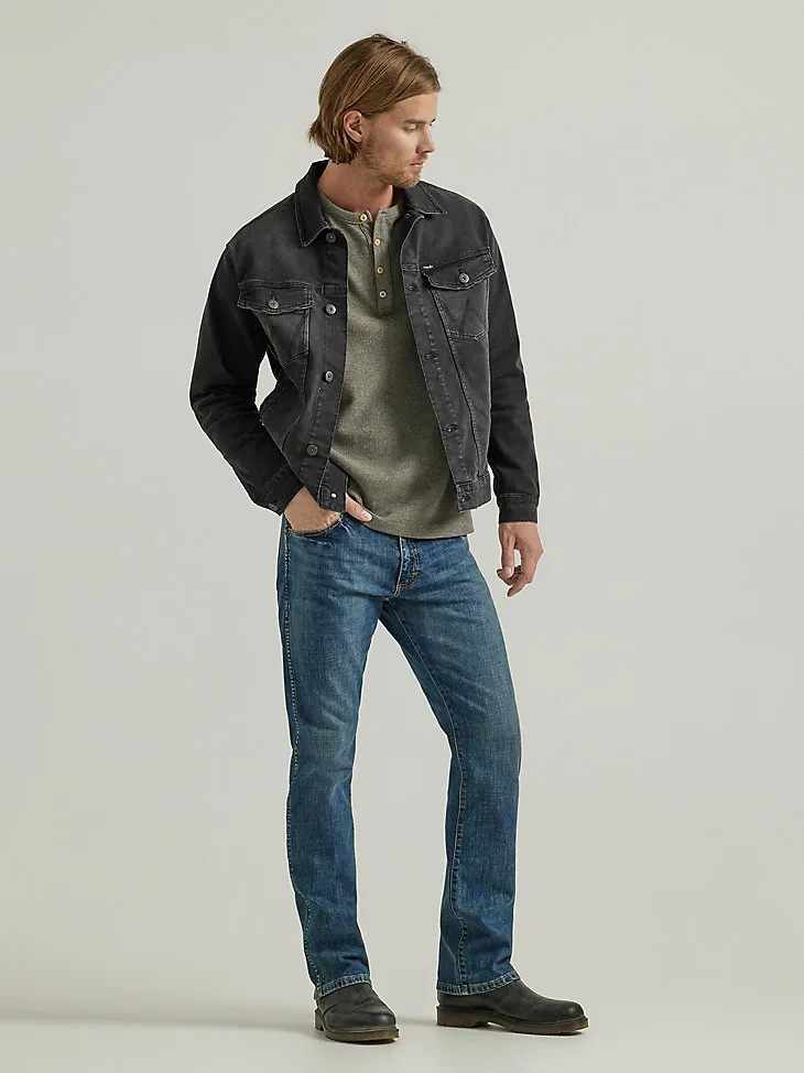 MEN'S CLASSIC BOOTCUT JEAN IN DARK MID SHADE