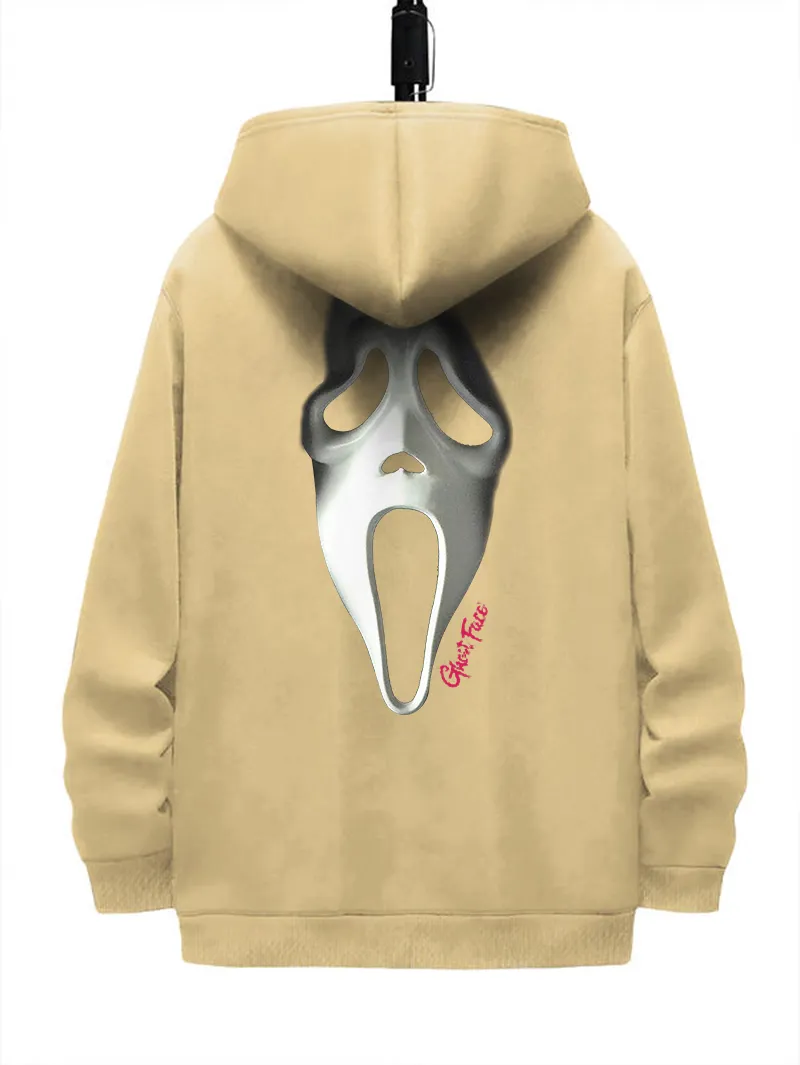 Ghost print hoodies how perfect and cozy piece for your Halloween day