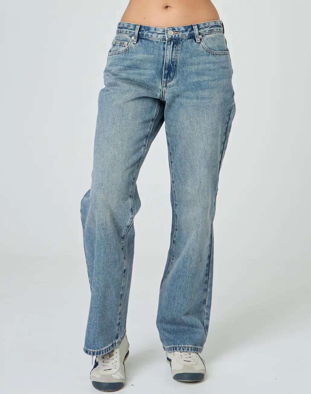 Low Rise Straight Leg Jean