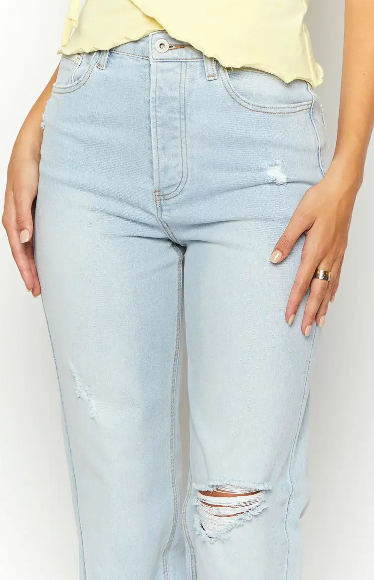 Azura Light Wash Denim Jeans