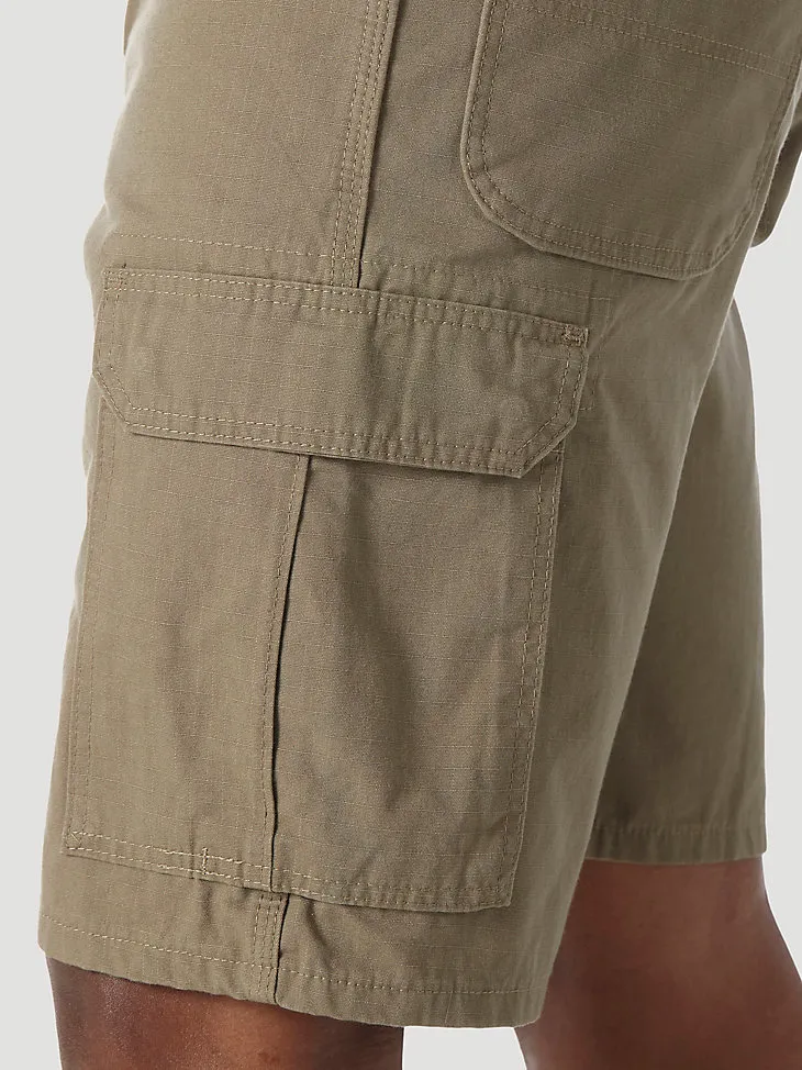 WRANGLER® RIGGS WORKWEAR® RIPSTOP RANGER CARGO SHORT IN BARK