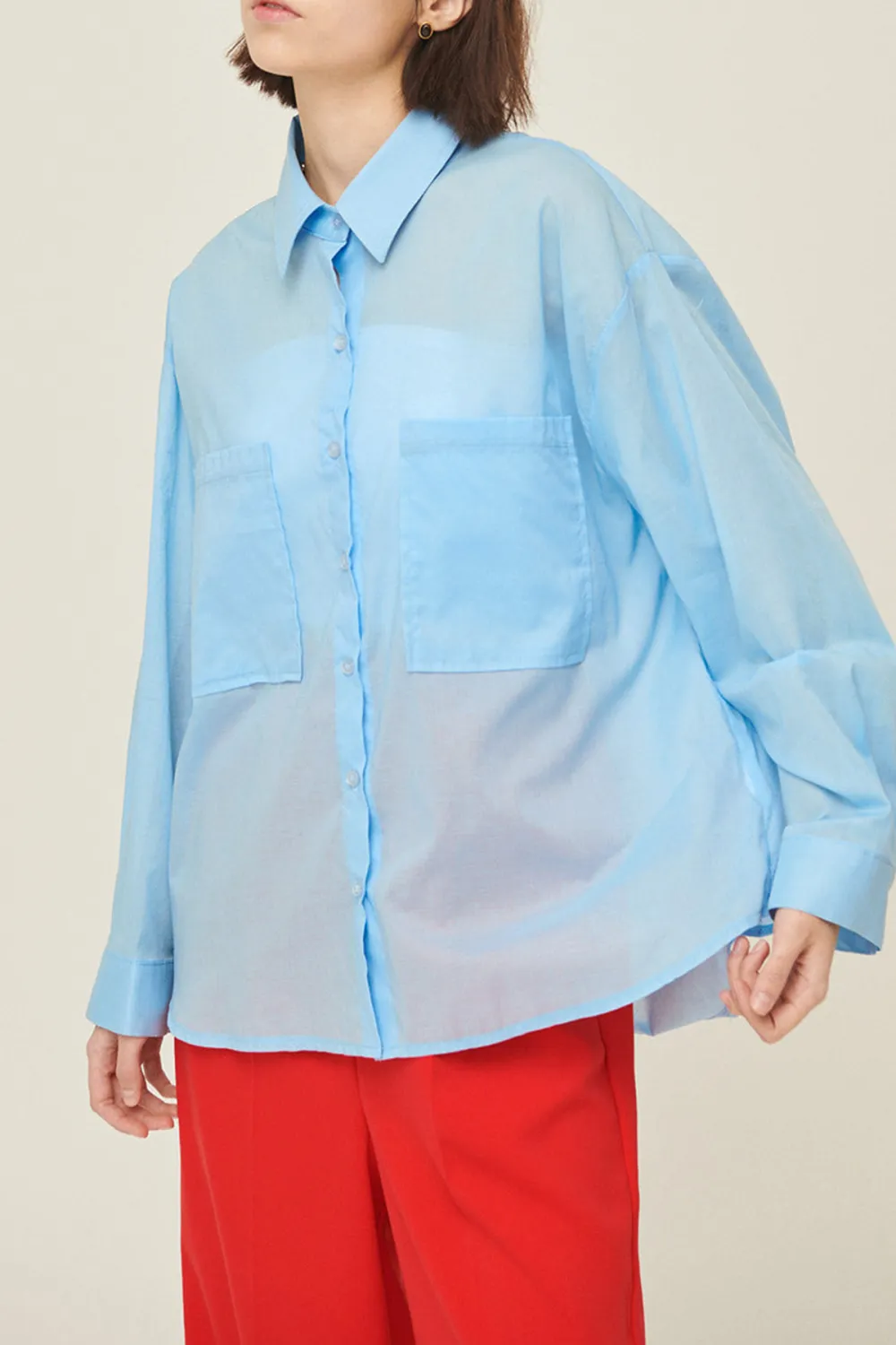 Sophia Relaxed Fit Cotton Shirt