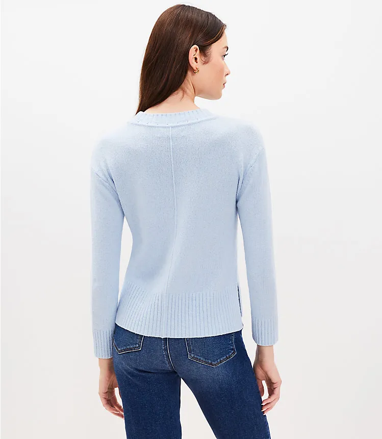 Seamed Sweater