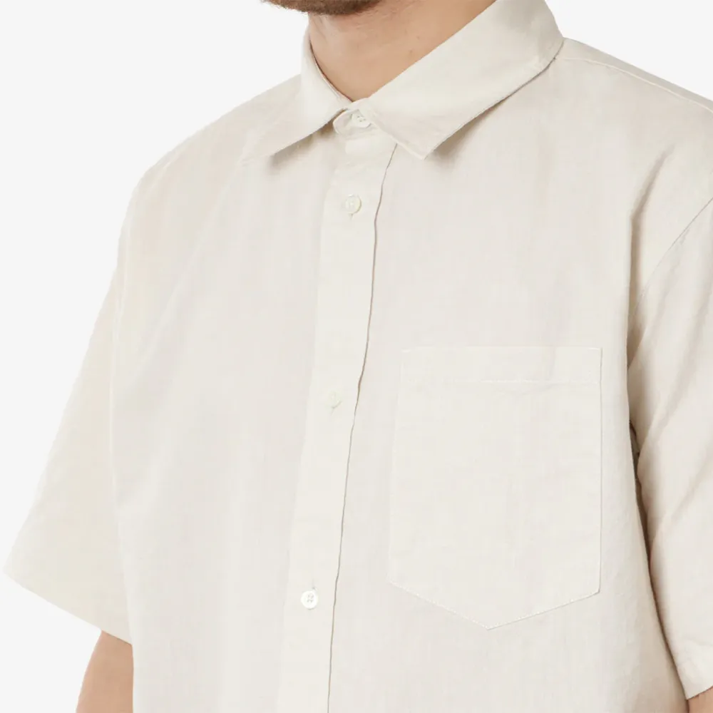 Relaxed Cotton Linen Shirt