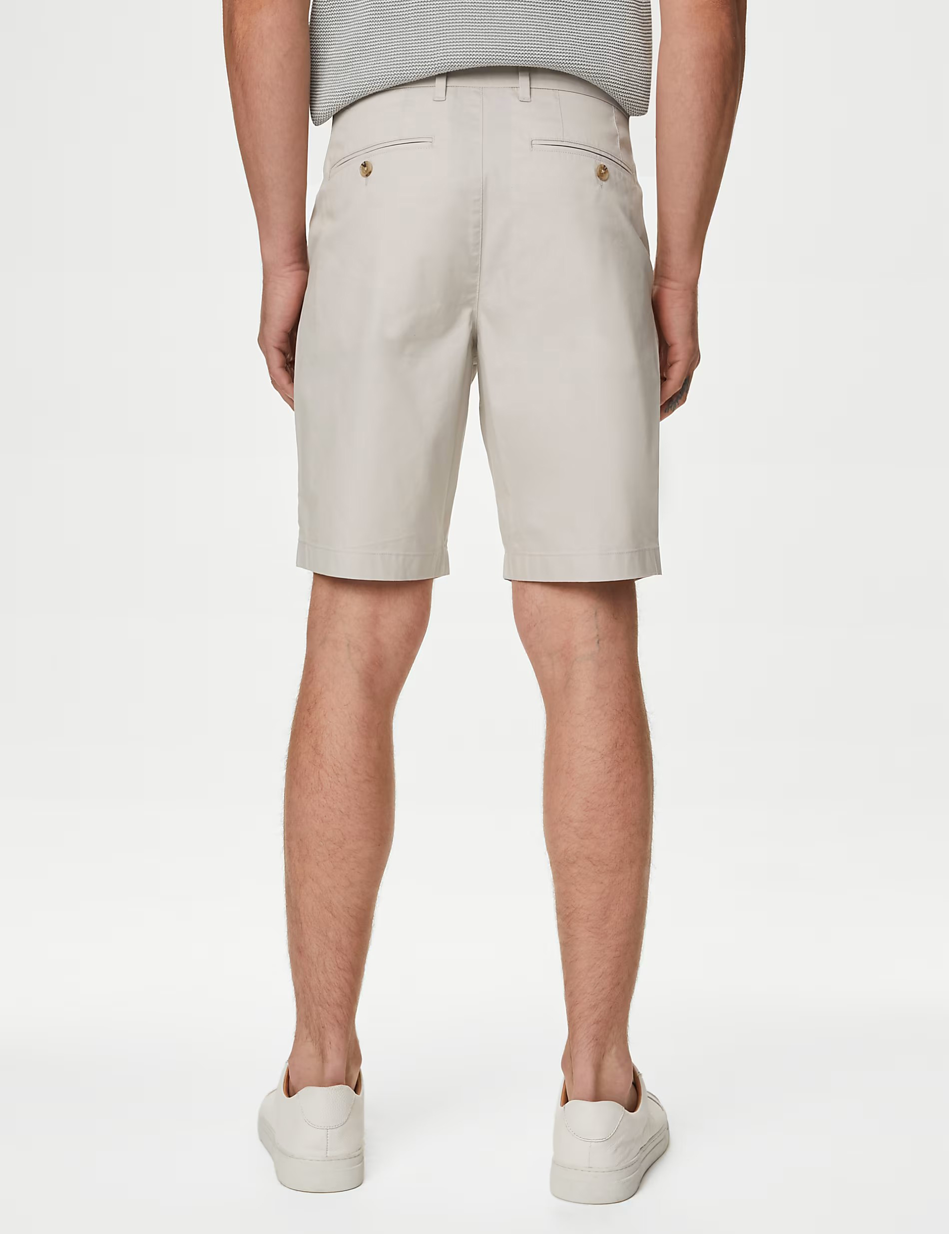 Super Lightweight Twin Pleat Chino Shorts