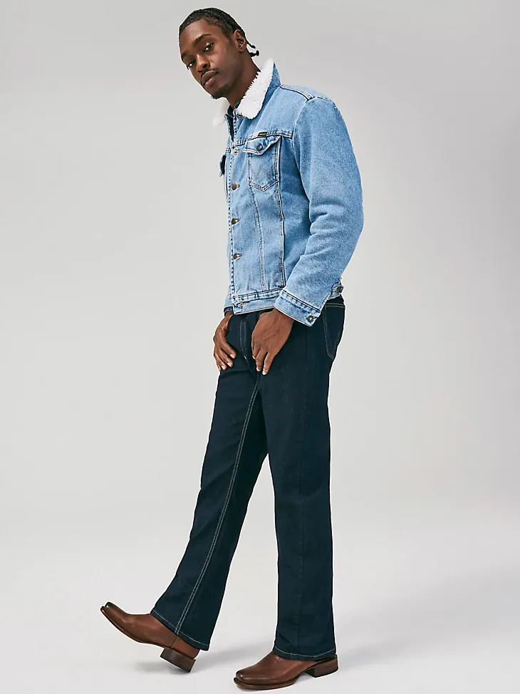 MEN'S REGULAR FIT FLEX JEAN IN LIGHT WASH