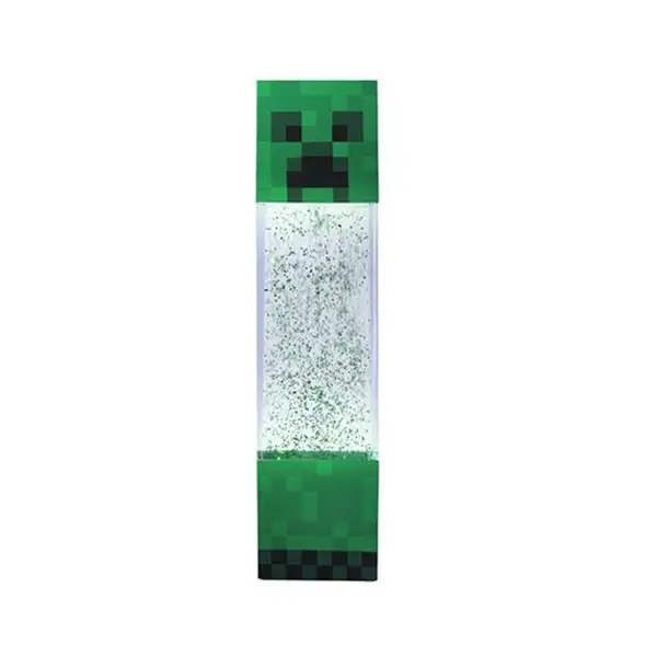 Minecraft Creeper Glitter Motion Light - 12 Inch