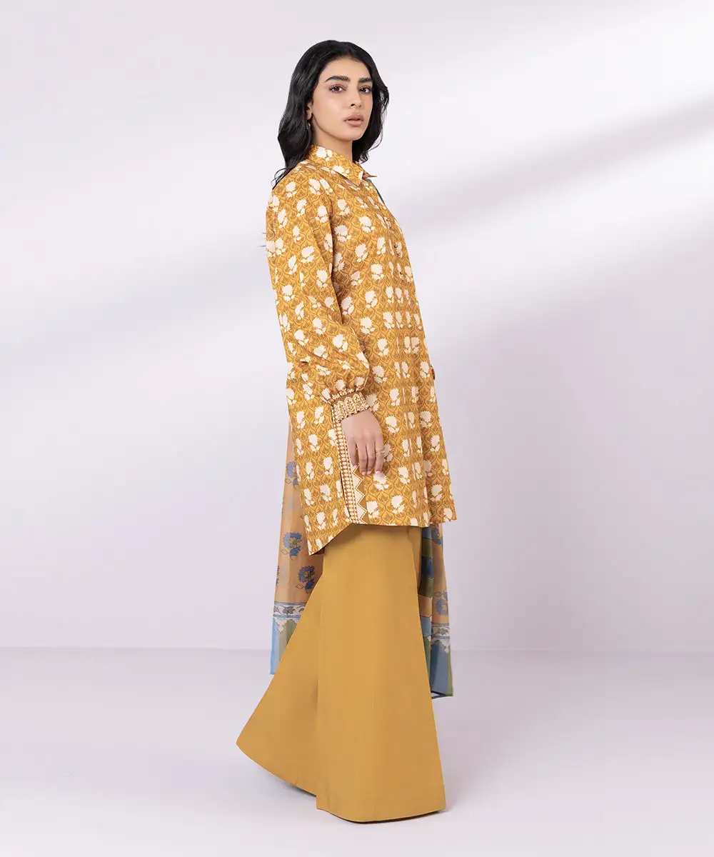 3 Piece - Printed Lawn Suit