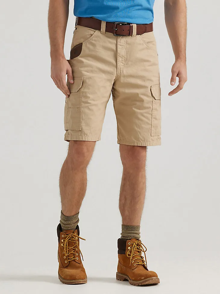 WRANGLER® RIGGS WORKWEAR® RIPSTOP RANGER CARGO SHORT IN BARK