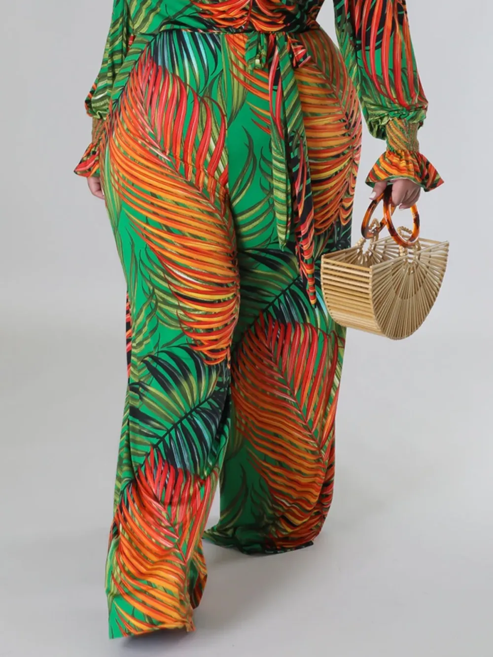 Print One-Piece Pants For Women In Large Fashion