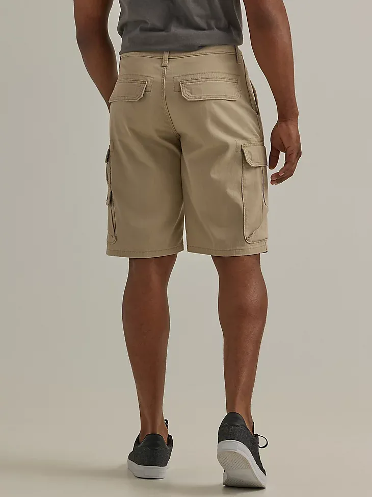 WRANGLER® MEN'S FIVE STAR PREMIUM STACKED CARGO SHORT IN TWILL