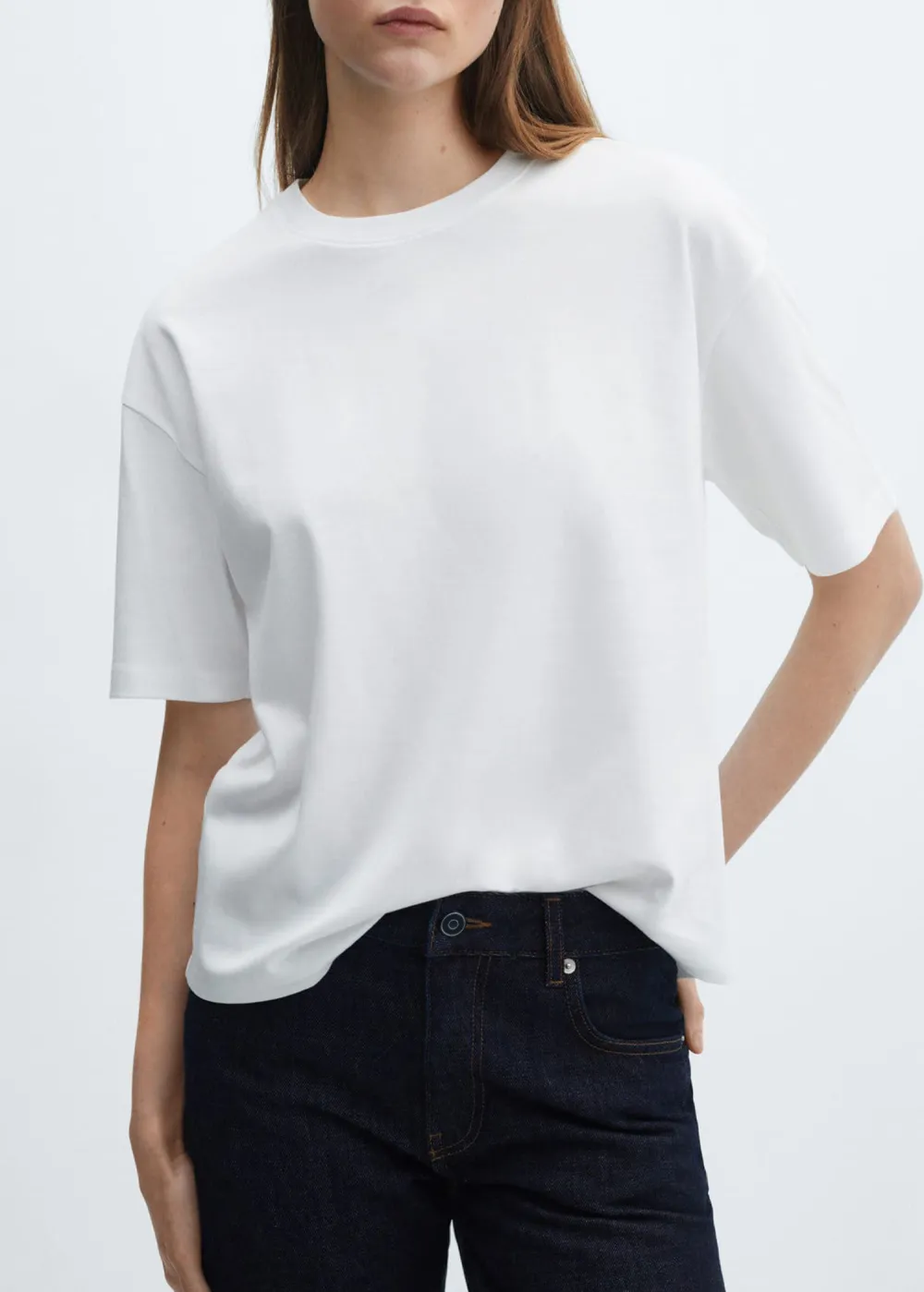 Oversize cotton T-shirt